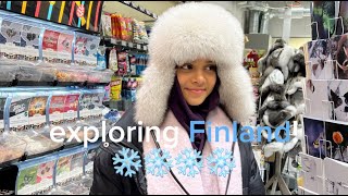 ❄️🏔️Finland vLog 2024 | Maryam and Fatima once visited the astonishing white country Finland🩵🧊