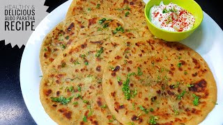 Now Make Your Aloo Paratha Healthy  Healthy and Tasty Aloo Paratha Recipe / Paratha Recipe