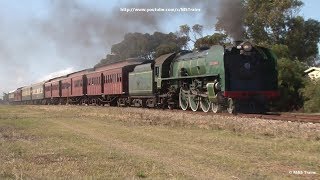 "Duke of Edinburgh" 621 hauls the SteamRanger Heritage Railway Southern Encounter