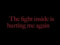 RED ~ Fight Inside ~ Lyrics