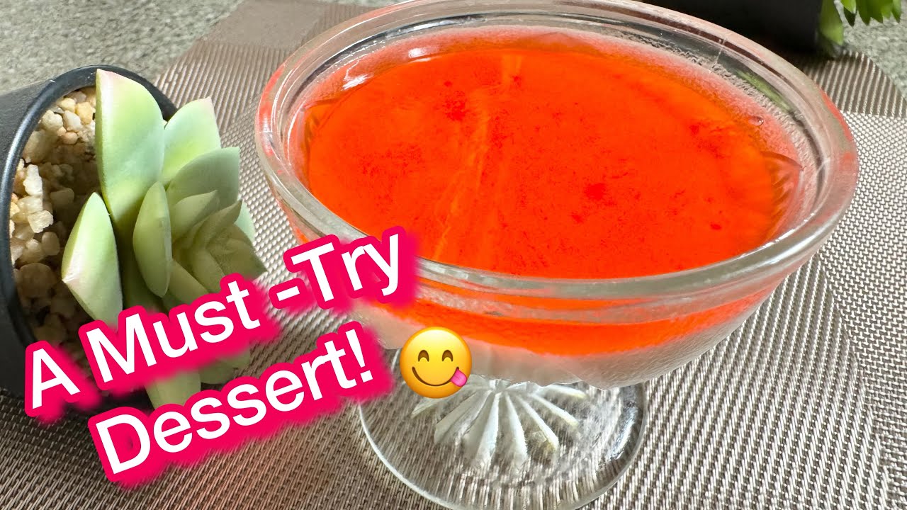 Easy Cornflour Jelly Pudding கண்டிப்பாக முயற்சிக்க வேண்டிய இனிப்பு🍮