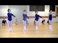 Vido de la classe de ballet ge de 6  7 ans rad ballet grade 1