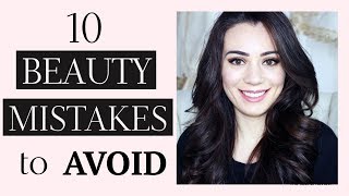 BEAUTY MISTAKES TO AVOID