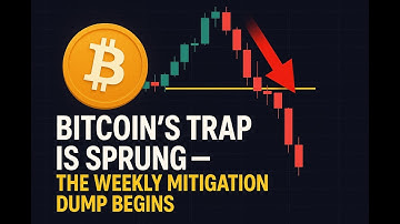 Bitcoin’s Trap Is Sprung — The Weekly Mitigation Dump Begins
