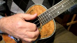 "TRAVIS PICK" #2 - Video Tutorial by Ukulele Mike Lynch chords