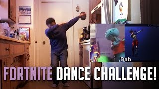 FORTNITE DANCES IN REAL LIFE CHALLENGE!