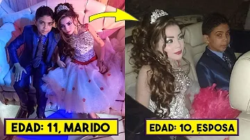 ¿Qué país tiene las novias más jóvenes?