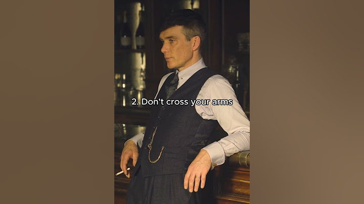 Body Language Tips to be More Confident as a Gentleman! ft. Tommy shelby.
