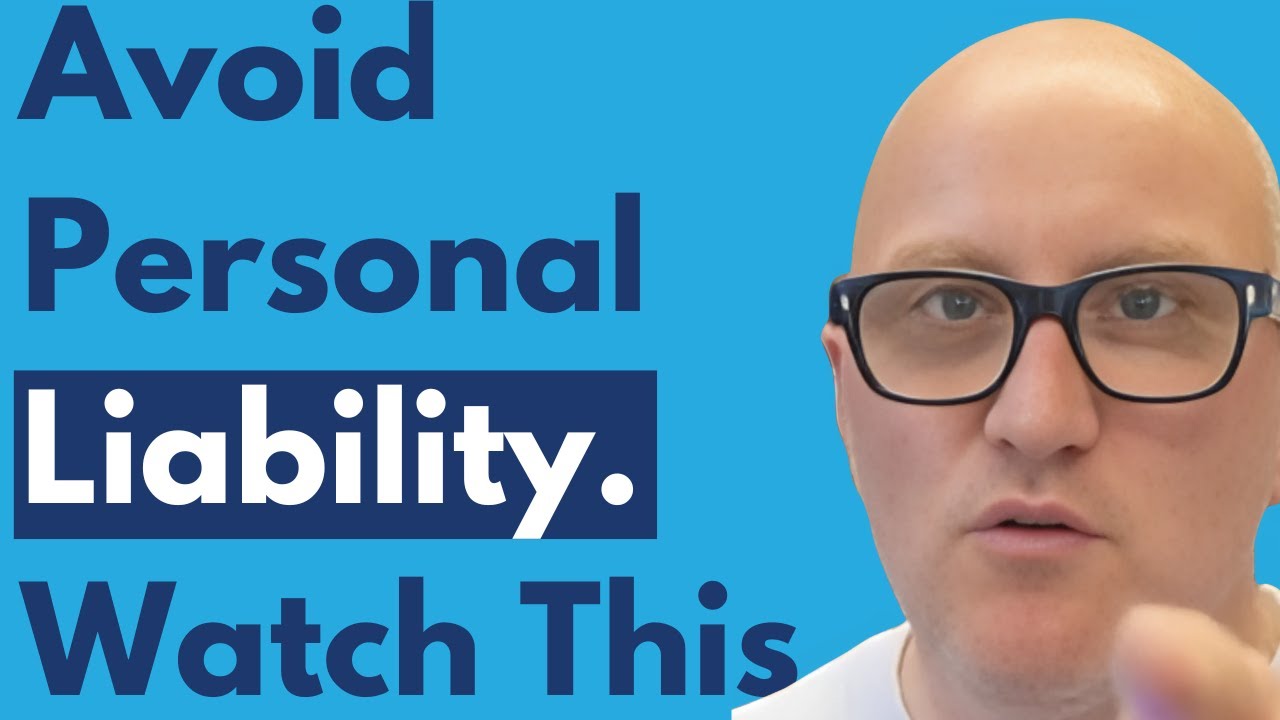 3 Mistakes To Avoid Personal Liability - YouTube