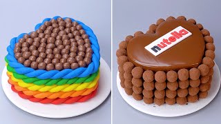 💝 Video Memuaskan 💝 Dekorasi Tantangan Cokelat | Resep Kue Coklat Mewah | So Yummy Cakes