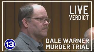 LIVE: Jury announces verdict in Dale Warner murder trial