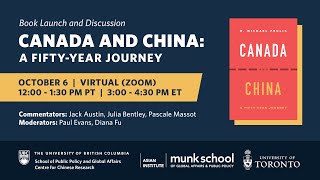 Book Discussion – Canada and China: A Fifty-Year Journey