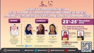 DAY 2 HOLISTIC APPROACHES IN DEVELOPING COLLABORATION COMPETENCIES AMONG TEACHERS OF SEN
