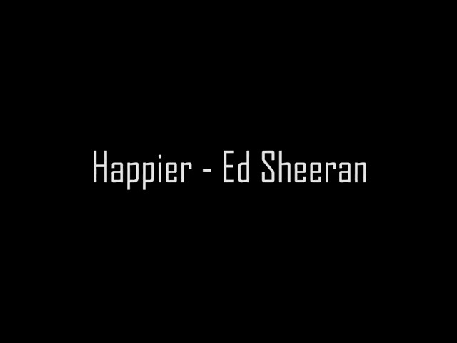 Happier - Ed Sheeran | cover by Rafli Ramadhani class=