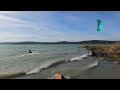 Balaton 29 oktobar 2023 kitesurf