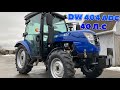 Обзор DW 404 ADC! Бюджетный минитрактор на 40 Л.С! С кабиной.