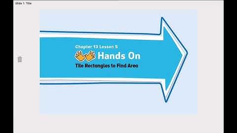 Grade 3 Geometry: Tile Rectangles to Find Area