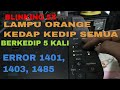 PRINTER CANON BERKEDIP 5 KALI BLINKING 5X error 1401, 1403, 1485 CANON MP237