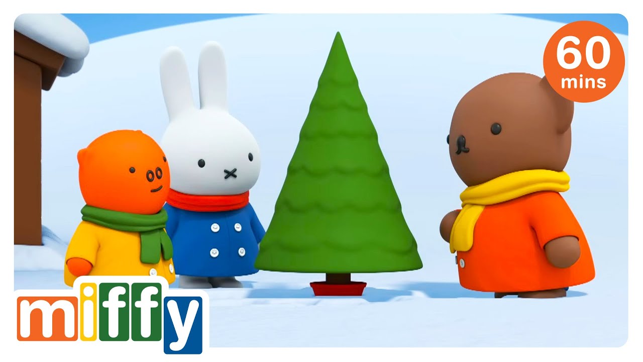 Preparing the Christmas Tree! | Miffy | Cartoons for kids - YouTube