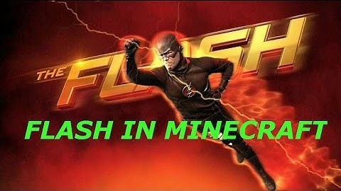 How to be the Flash in Minecraft! NO Mods! 1.10