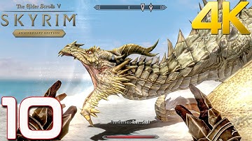 Skyrim Anniversary Edition Gameplay Walkthrough part 10, Alduin