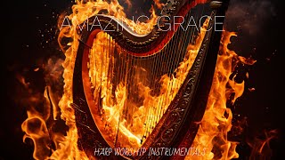 AMAZING GRACE / PROPHETIC HARP WARFARE INSTRUMENTAL / DAVID HARP / 432Hz BODY HEALING INSTRUMENTAL
