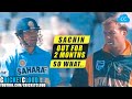 Sachin's Comeback Inning | After Out for Two Months | INDvSA 2001 !!