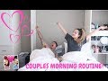 OUR COUPLES MORNING ROUTINE IN A STUDIO APARTMENT!