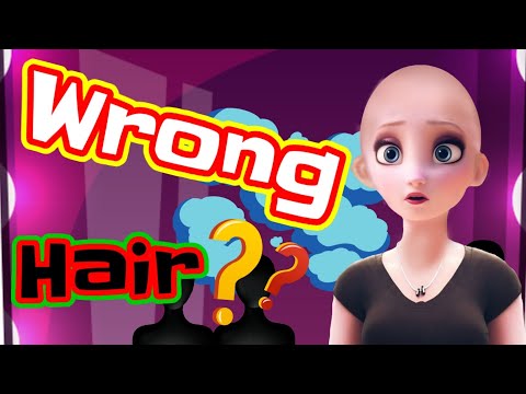 Hurry up‼️ and help the  Disney princesses to find her lost hair. Matching hair, anna elsa frozen