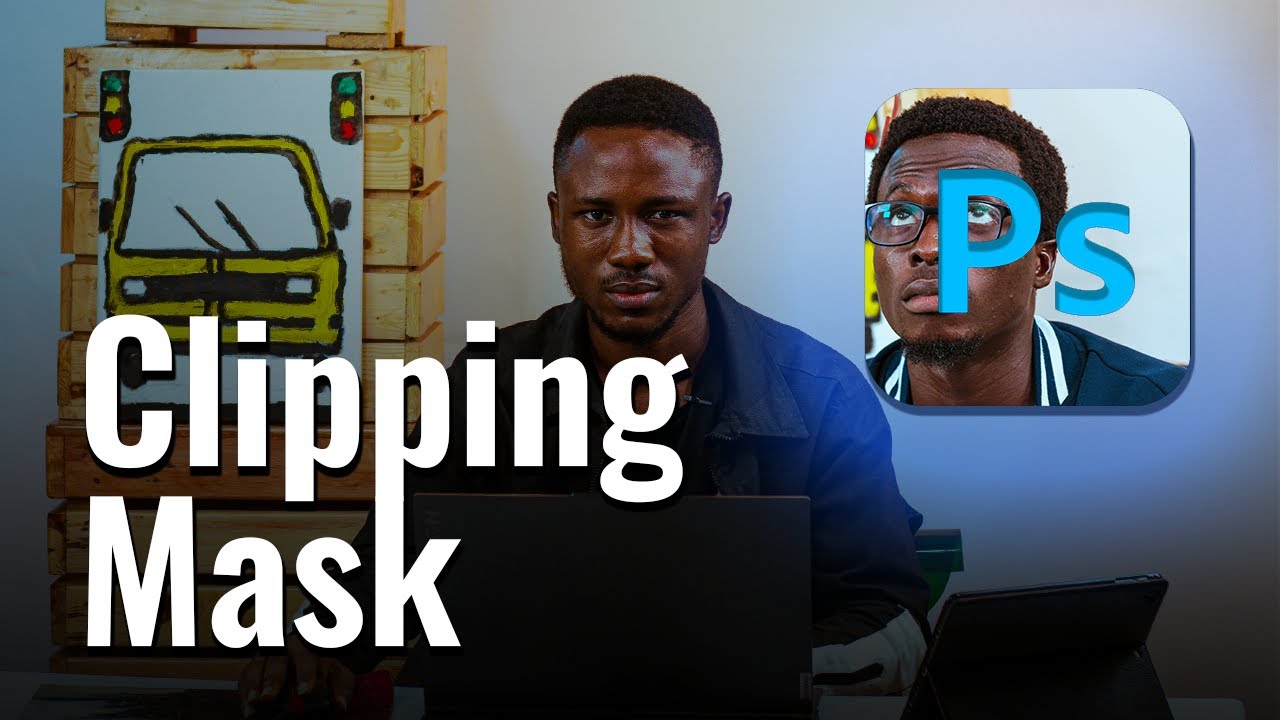 How To Create a Clipping Mask || Adobe Photoshop Tutorial - YouTube