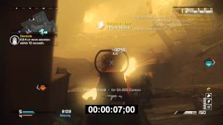 Call of Duty Ghosts Worlds Fastest KEM Strike (12 Second KEM) Blitz Strikezone