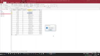 Access Filter Date Error