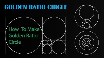 GOLGEN RATIO | How  To Make Golden Ratio Circle #threedotdesign #illustrator