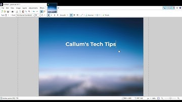 How to make your text more visible on Paint.net | Turkii