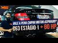 Vale a pena remapear um carro aspirado? - Mercedes C63 AMG "M156" Estágio 1 AvantGarde