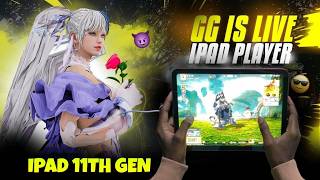 GG IS LIVE | WITH HANDCAM | IPAD 11th Gen Game PLAY 🔴| Ipad 11 th Gen Graphics settings