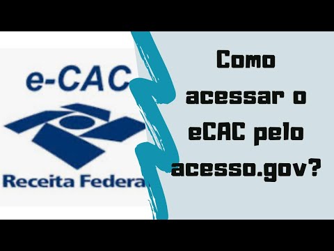 Como acessar o eCAC pelo 