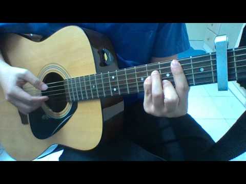周杰倫 彩虹 吉他 教學 cover tutorial JAY CHOU (a better version)