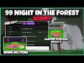 🫎🔥 NEW 99 Night In The Forest Script Roblox *FREE KEY* 2025 - Bring Items, Kill Aura, Tree Aura