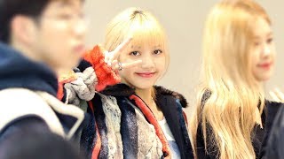 190302 블랙핑크(BLACKPINK) 리사(Lisa) 출국 Departure [인천공항] 4K 직캠 by 비몽