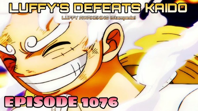 Hiatus — LUFFY DEFEATS KAIDO!! One Piece E1076 - “The