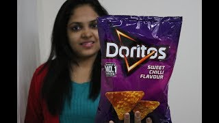 Doritos Nachos India Review | LOADED DORITOS NACHOS | Doritos Sweet Chilli Nacho Chips Review