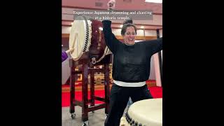 Japanese drumming at Ikegami Daibo Honkoji #buddhisttemple #experiencejapan #ikegami