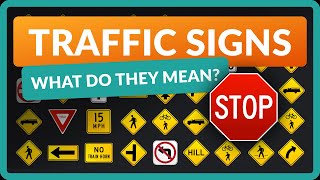 How to Read Traffic Signs - Driving Test Tips