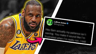 LeBron’s Odd Tweet Makes No Sense