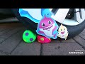 Experiment Car Vs Squeaky Balls And Water Balloons Crushing Crunchy And Soft Things By Car