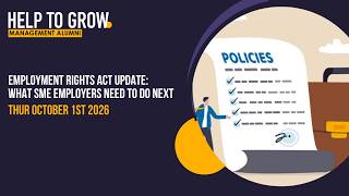 Help to Grow: Management webinar | Employment Rights Act update: What SME employers need to do next