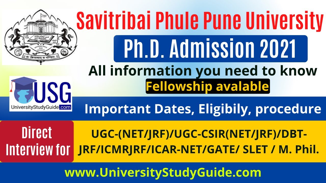 pune university phd subject list