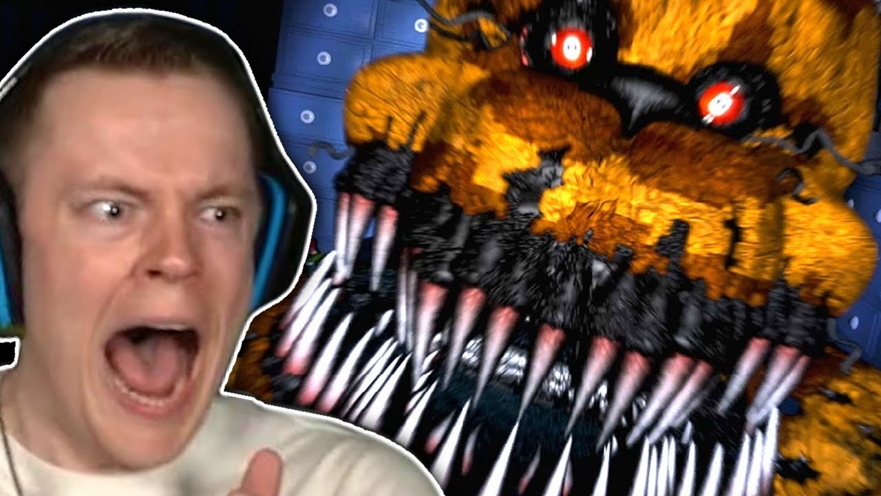 The Most Terrifying FNAF Game Ever Made - Five Nights at Freddy's 4 ...