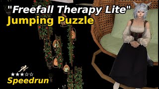 FFXIV - Freefall Therapy Lite Jumping Puzzle Speedrun